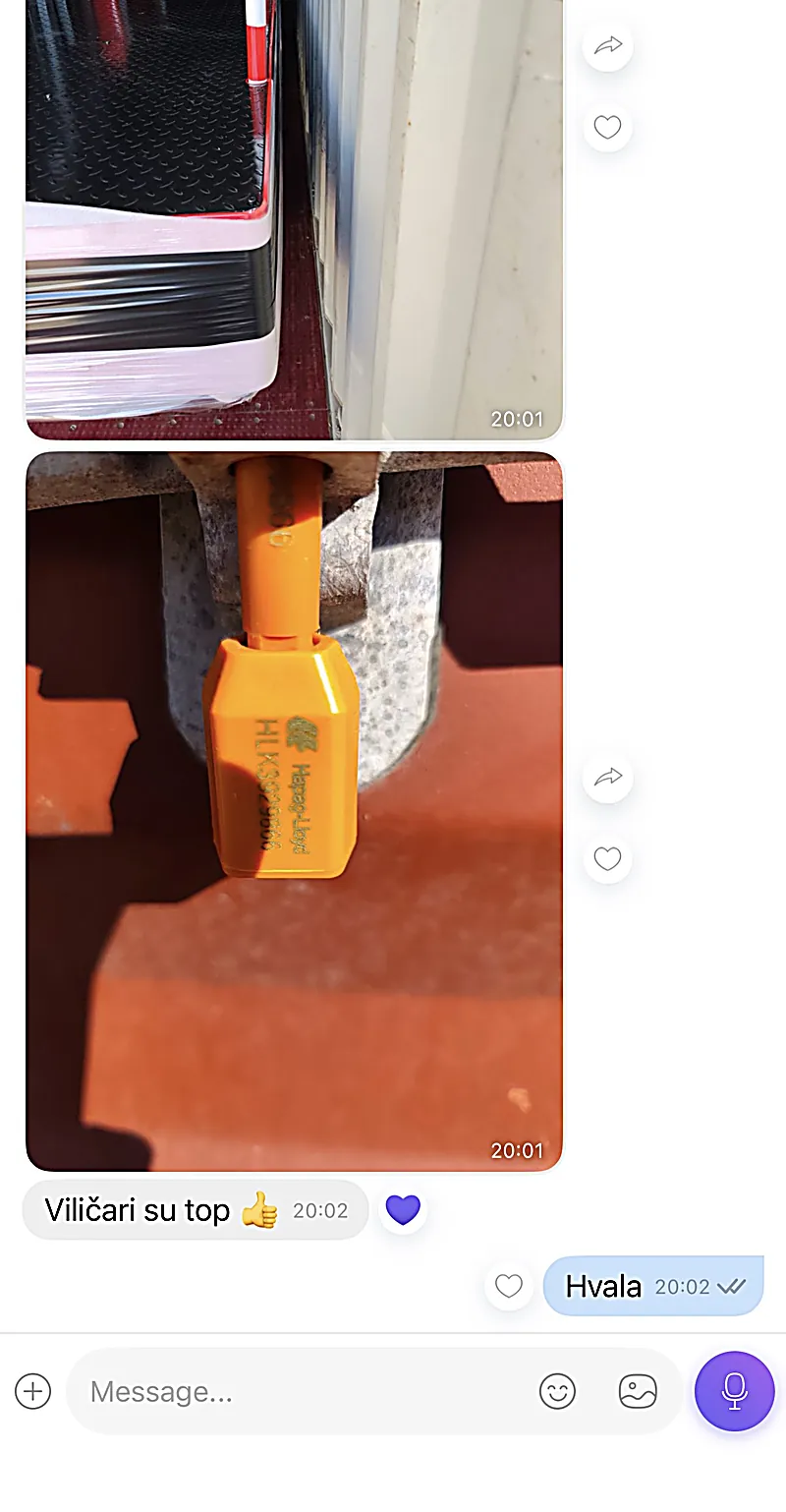 Komentar kupca o bočnim viljuškarima