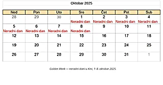 Golden Week 2025 – public holidays in China