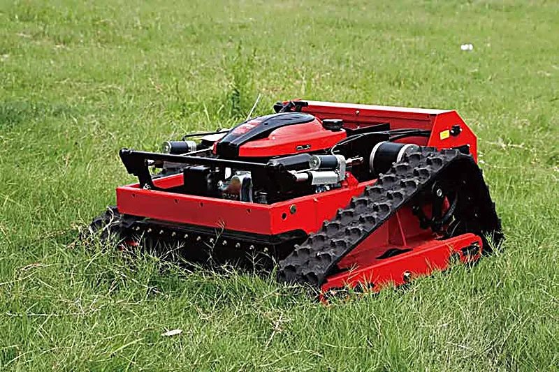 Remote‑control tracked mulcher HT550B from China