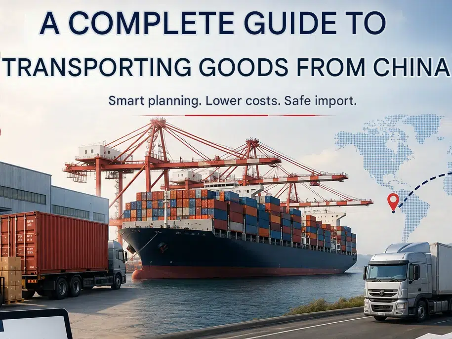 Planning sea and air freight shipments from China” ili “Coordinating container shipping from China